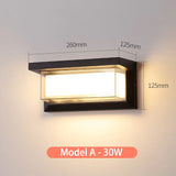 Led outdoor wall lamp led outdoor wall light