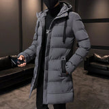 Winter Down Jackets And Coats Men Hooded Collar