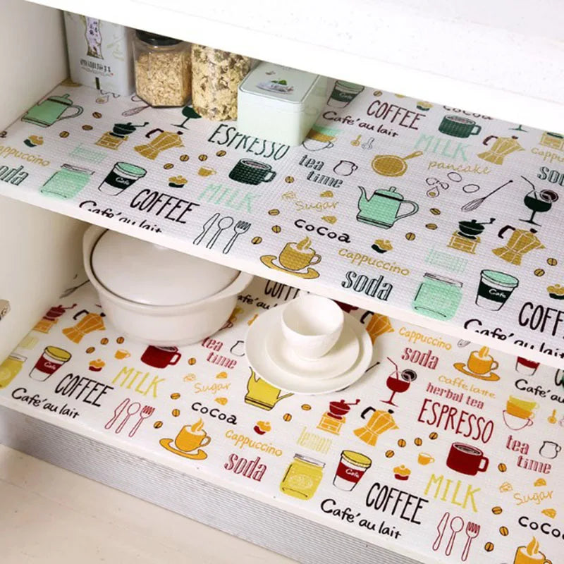 1 Roll Kitchen Table Mat Drawers Cabinet Shelf