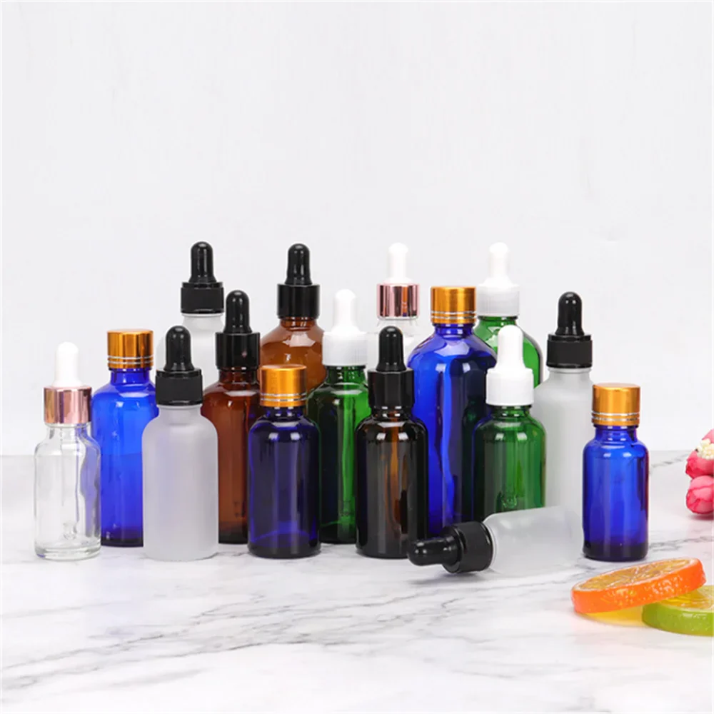 Empty Cosmetic Packaging Essential Oil Bottle Series Color