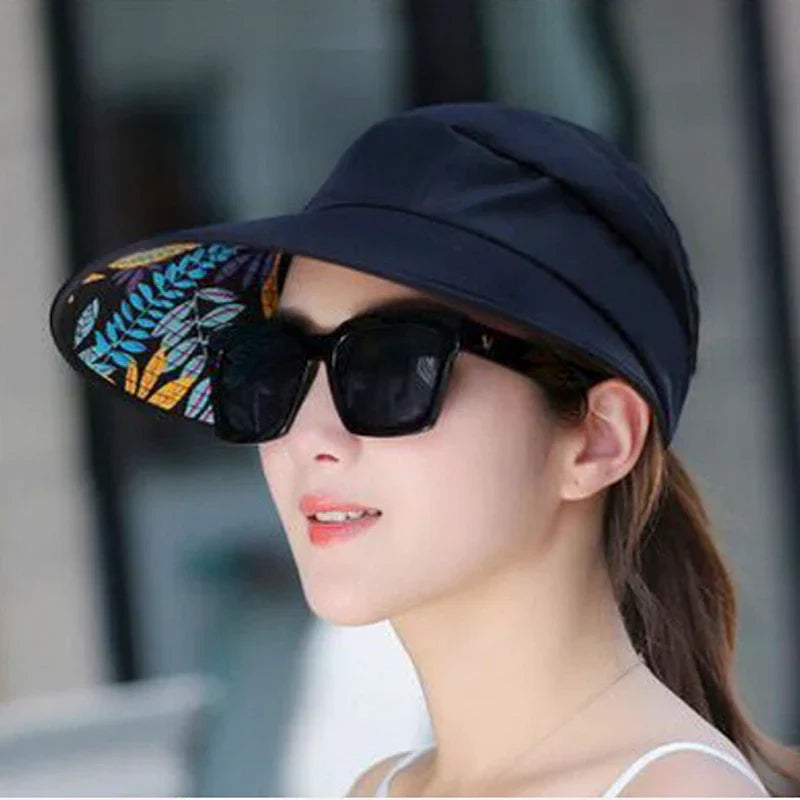 Summer Sun Protection Folding Sun Hat For Women