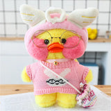 30cm Cute Lalafanfan Yellow Cafe Ducks Stuffed Soft