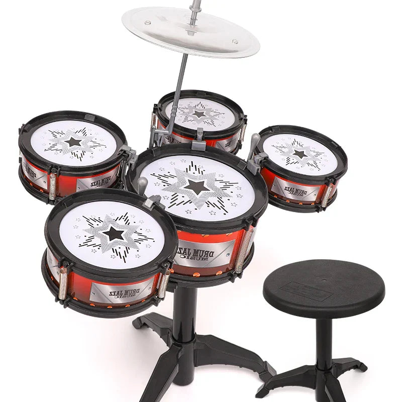 Simulation Drum Set Junior Drums Kit Jazz Drums