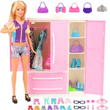Barbie Dollhouse Set: Wardrobe + 30 Accessories
