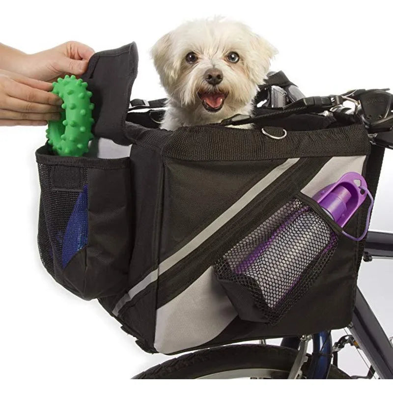 Pet Bicycle Carrier Bag Puppy Dog Cat Small