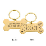 Custom Dog ID Tag Personalized Pet Name Address