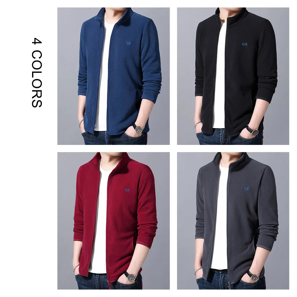 COODRONY Autumn Winter Zipper Cardigan Men Clothing Classic