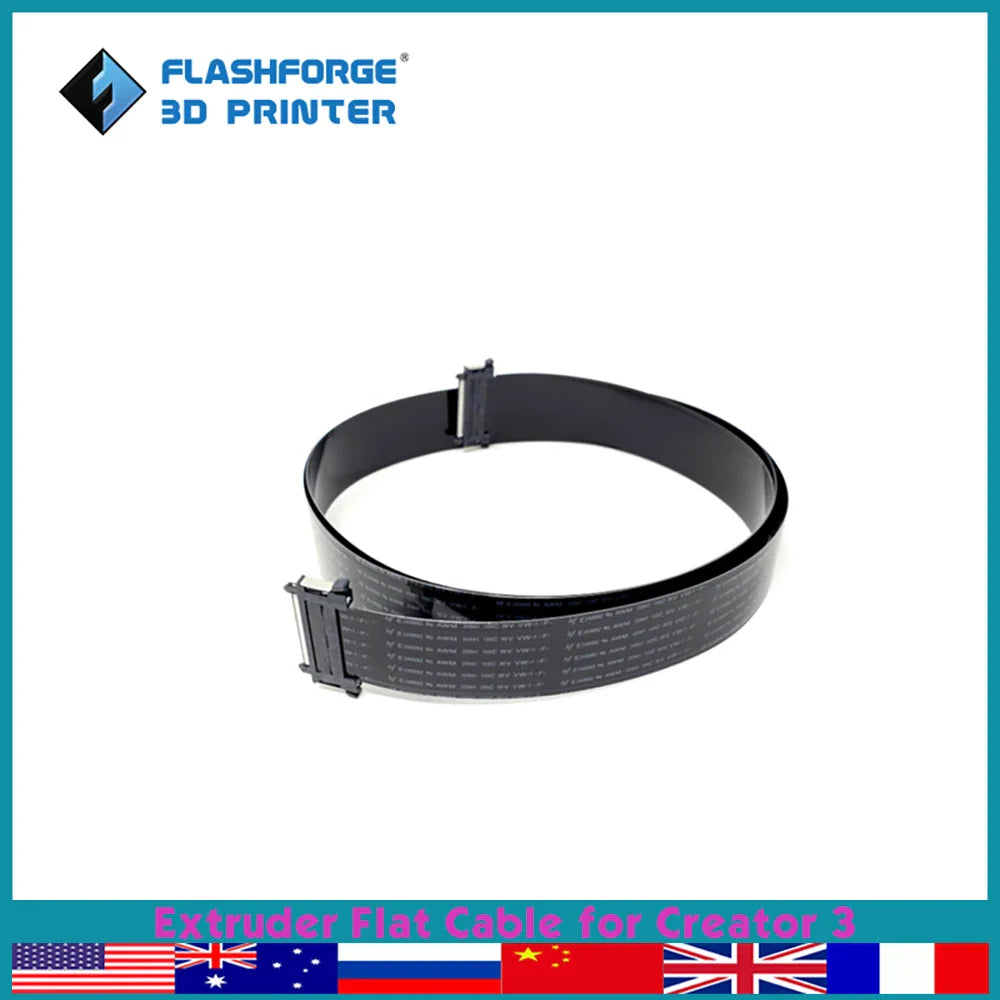 Flashforge 3d Printer Parts Extruder Flat Cable for