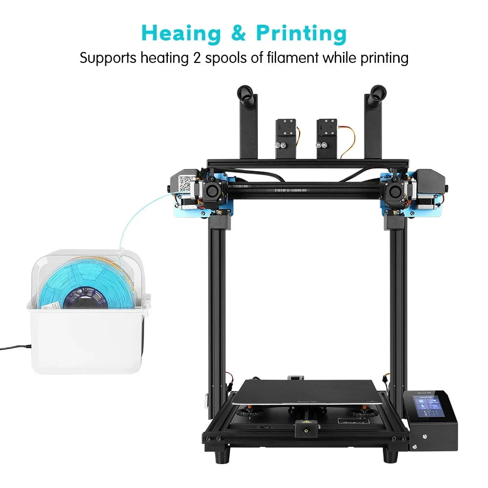 Sovol 2 Rolls Filament Dehydrator Spool Holder Filaments