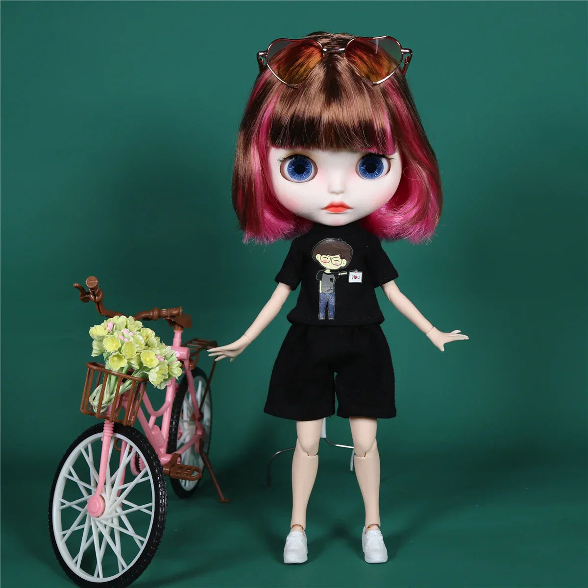 ICY DBS Blyth Doll 1/6 bjd pink brown