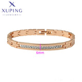 Xuping Jewelry Fashion Stone Charm Gold Color Women‘s’ Hand Bracelets Party Birthay Gift A00857781