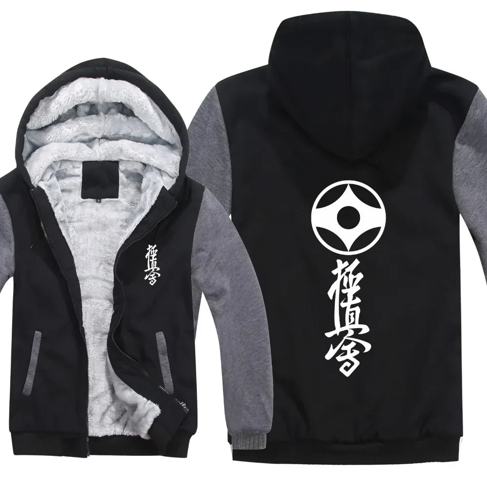 Winter Fashion Kyokushin Karate Hoodies Kyokushin Printed Casual