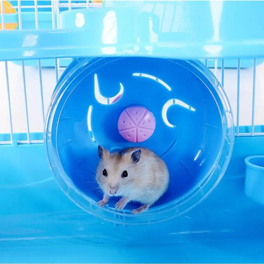 3-storey Pet Hamster Cage Luxury House Portable Mice