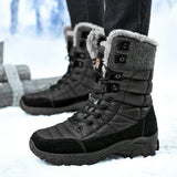 Men Winter Snow Boots Super Warm Men Hiking