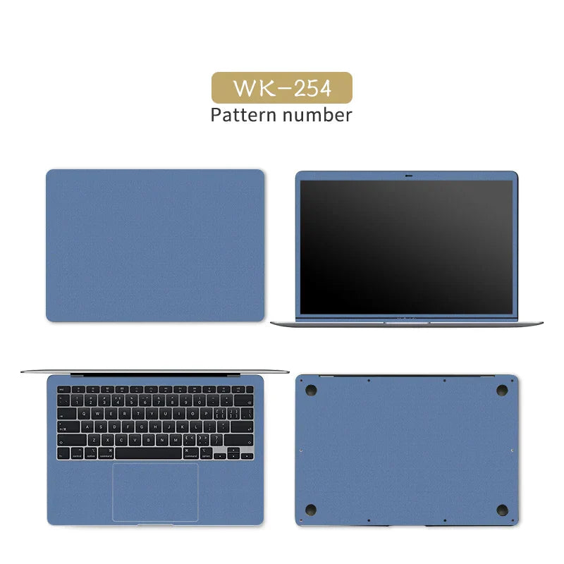 DIY Laptop Sticker Cover Skins Solid Color Vinyl