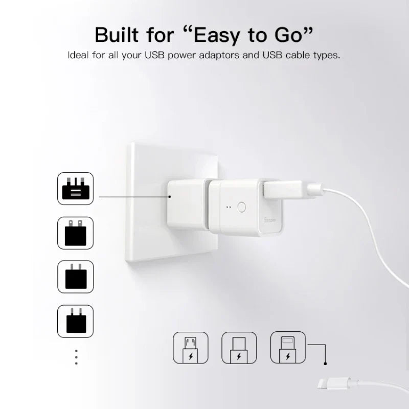 SONOFF Micro 5V USB Adapter Wifi Socket Smart