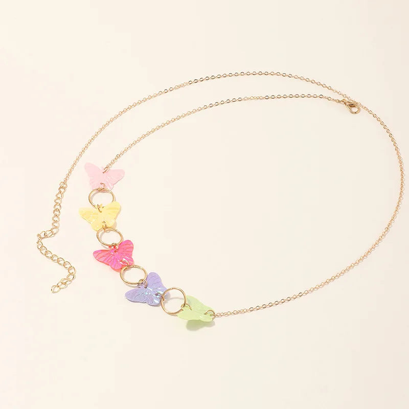 Sexy Body Creative Butterfly Waist Chain Jewelry Waist