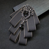 High Quality Korean Fashion New Crystal Bow Tie