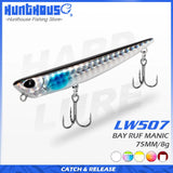 Hunthouse Bay RUF MANIC 75mm/8g Sinking Pencil Fishing