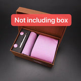 modern ties for men 2024 red Set Gift