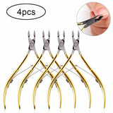 4/8/12pcs Stainless Steel Nail Cuticle Nipper Cutter Dead