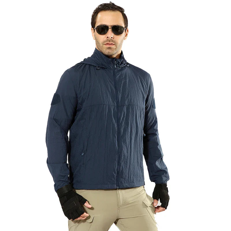 Army Military Jackets Men Summer Thin Waterproof Windbreaker