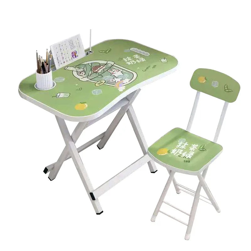 Kids Furniture set cartoon foldable kids study table