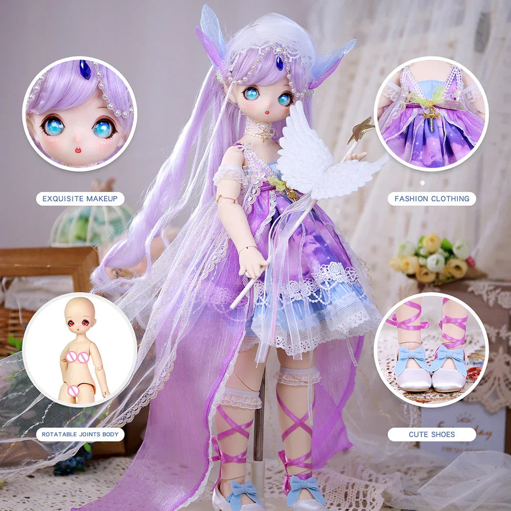 DreamFairy1st Generation1/4 BJD Anime Style Inch Ball Jointed