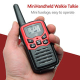2/4/6 PCS ABBREE Walkie Talkie PMR/FRS UHF Mini
