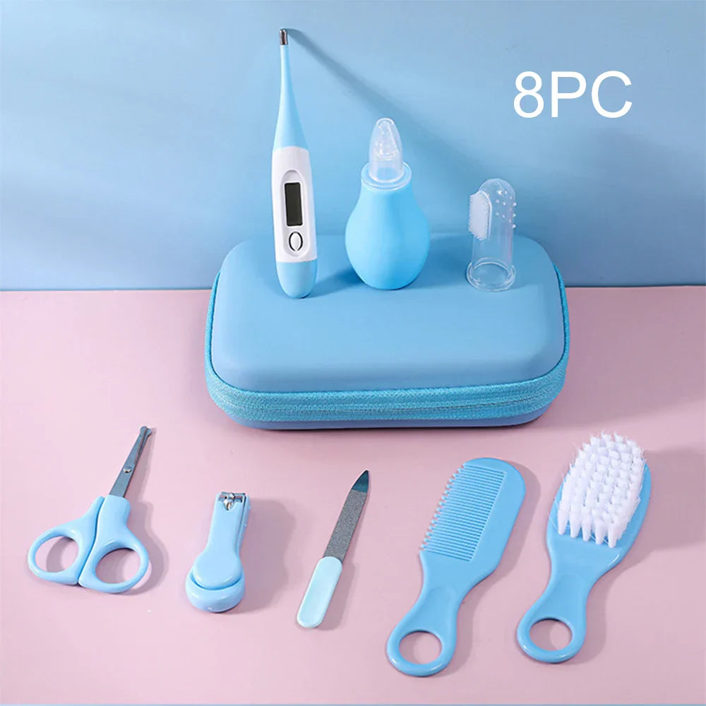 8pcs/set Baby Care Kit Baby Hygiene Kit Nail