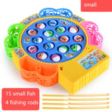 New Kids Fishing Toys Electric Rotating Fishing Play