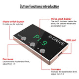 9 Drive 5 Modes Digital Car Throttle Response