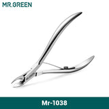 MR.GREEN Nail Cuticle Nipper Manicure Scissors Stainless Steel