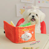 Finding Food Dog Toys Cute Squeaking Books Dog