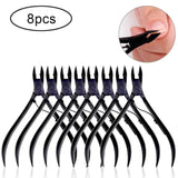 4/8/12pcs Stainless Steel Nail Cuticle Nipper Cutter Dead