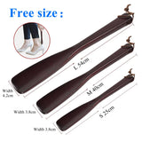 Birch Wooden Shoehorn 254054cm Durable Shoe Horn Handle