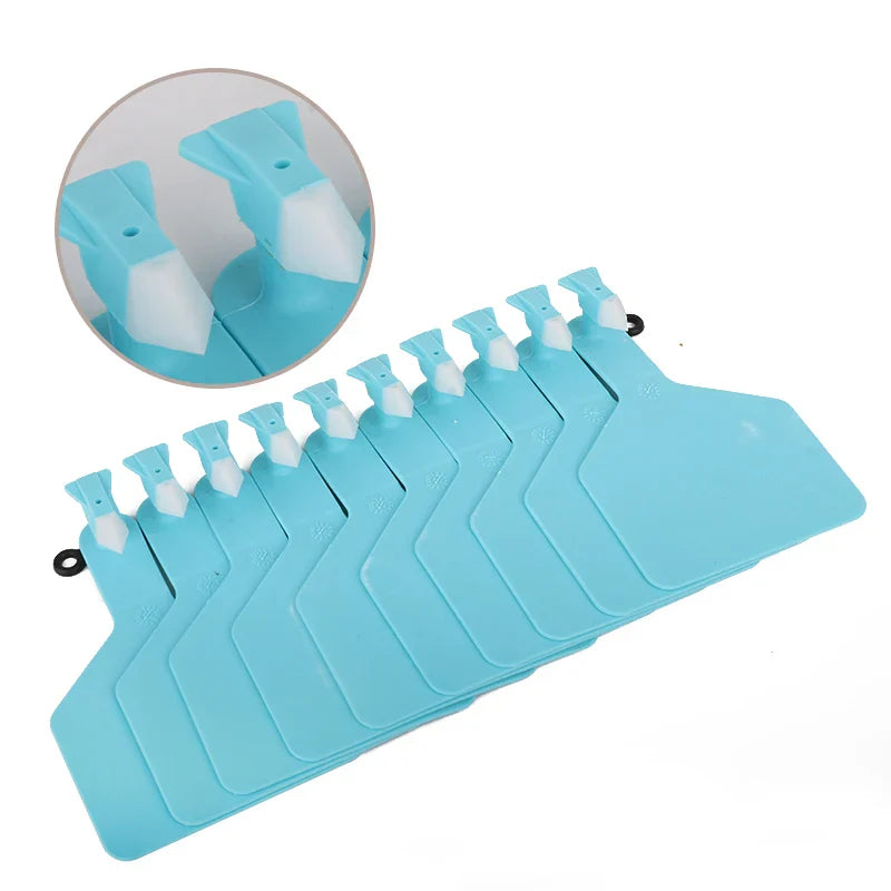 50Pcs TPU Cow Cattle Ear Tag Signs Without