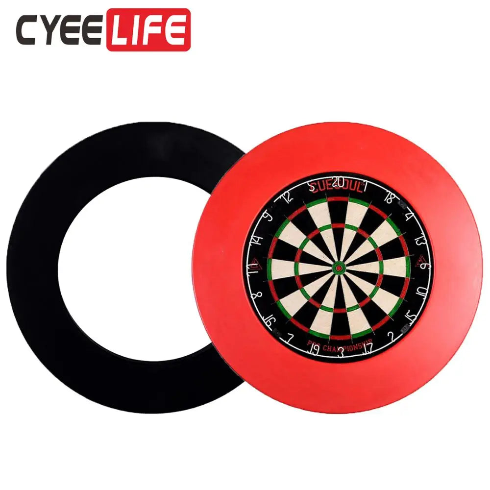 CyeeLife 18in PU Dart board Surround,Dartboard Backboard(One Piece