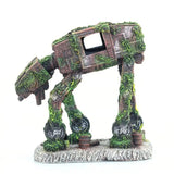 Autobot Robot Dog Shape Aquarium Landscape Decorations Simulation