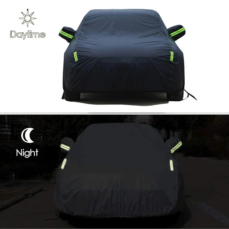 Universal Full Car Covers Outdoor Snow Resistant Sun Protection Cover for Toyota BMW Benz VW KIA MAZDA Peugeot