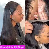 Straight Lace Front Wigs Human Hair 13x4 13x6