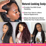 Brazilian Water Wave Bundles With Frontal 13x4 100%