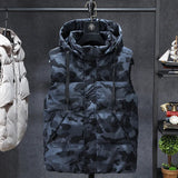 Winter Men Plus Size 7xl 8xl Parka Vest