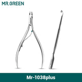 MR.GREEN Nail Cuticle Nipper Manicure Scissors Stainless Steel