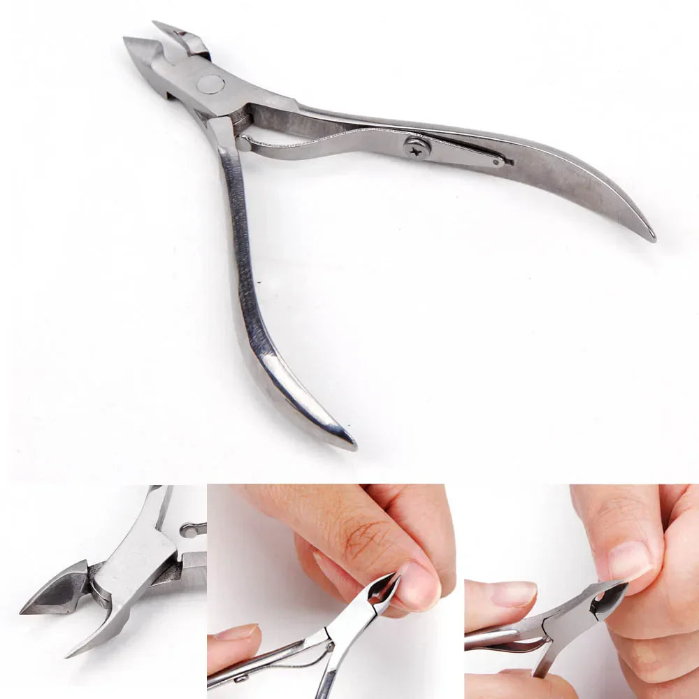 4/8/12pcs Stainless Steel Nail Cuticle Nipper Cutter Dead