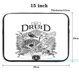 Graphic print RPG Class Series Druid  Black
