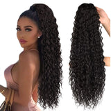Curly Ponytail Extensions Clip in Synthetic Drawstring Ponytail