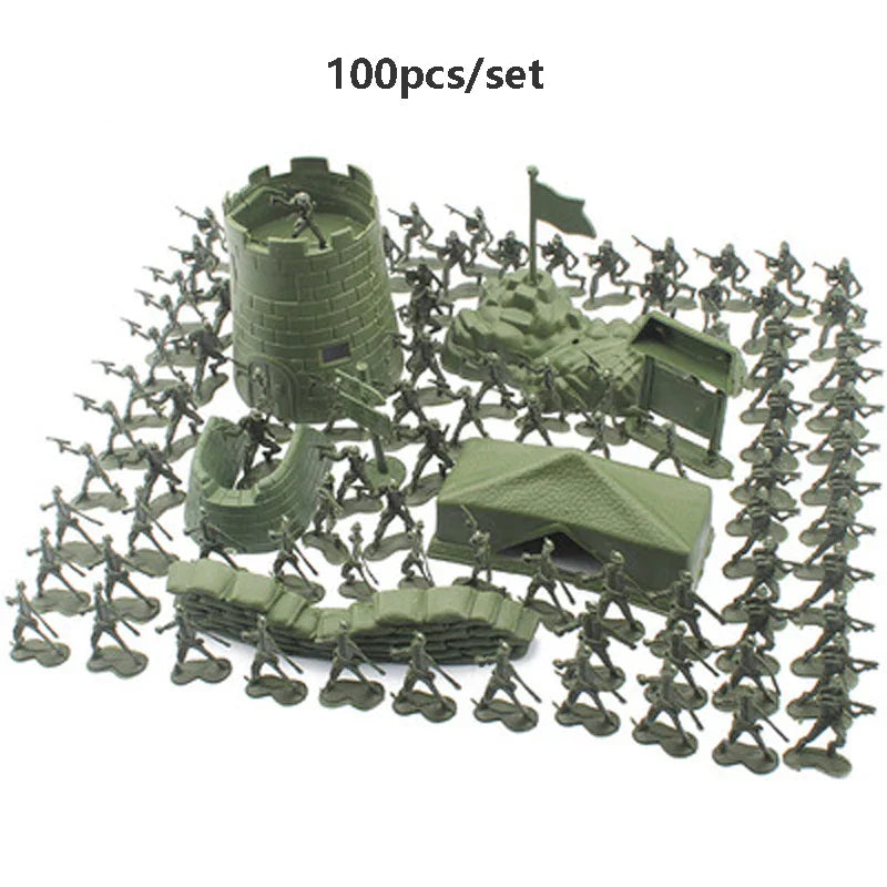 Soldiers Set building blocks Doll Action Figures Sand