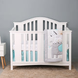 3pcs micro fiber brushed Baby Crib Bedding Set