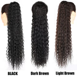 Curly Ponytail Extensions Clip in Synthetic Drawstring Ponytail